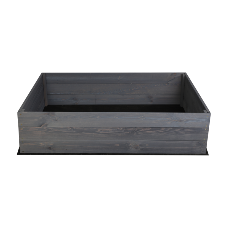 Skrzynia na warzywa ZP06 /27x120x100 cm/ Szara