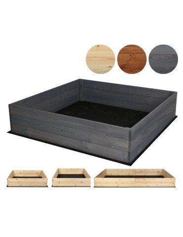 Skrzynia na warzywa ZP06 /27x120x117 cm/ Szara