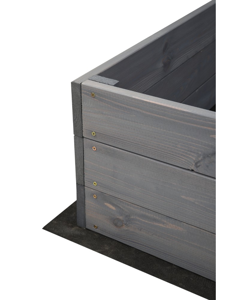 Dom i ogród - Skrzynia na warzywa ZP06 /27x163x100 cm/ Szara - product MODO24.PL 5