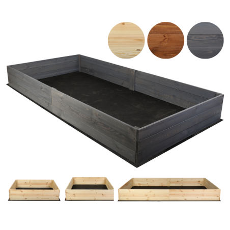 Skrzynia na warzywa ZP06 /27x163x117 cm/ Szara