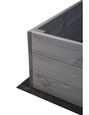 Dom i ogród - Wielka skrzynia na warzywa ZP06 /27x237x100 cm/ Szara - product 5