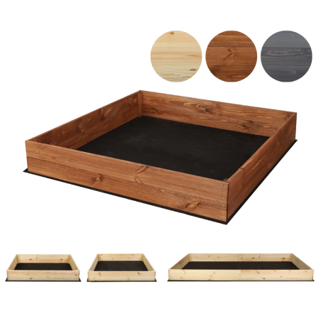 Skrzynia na warzywa ZP06 /18x83x80 cm/ Brązowa