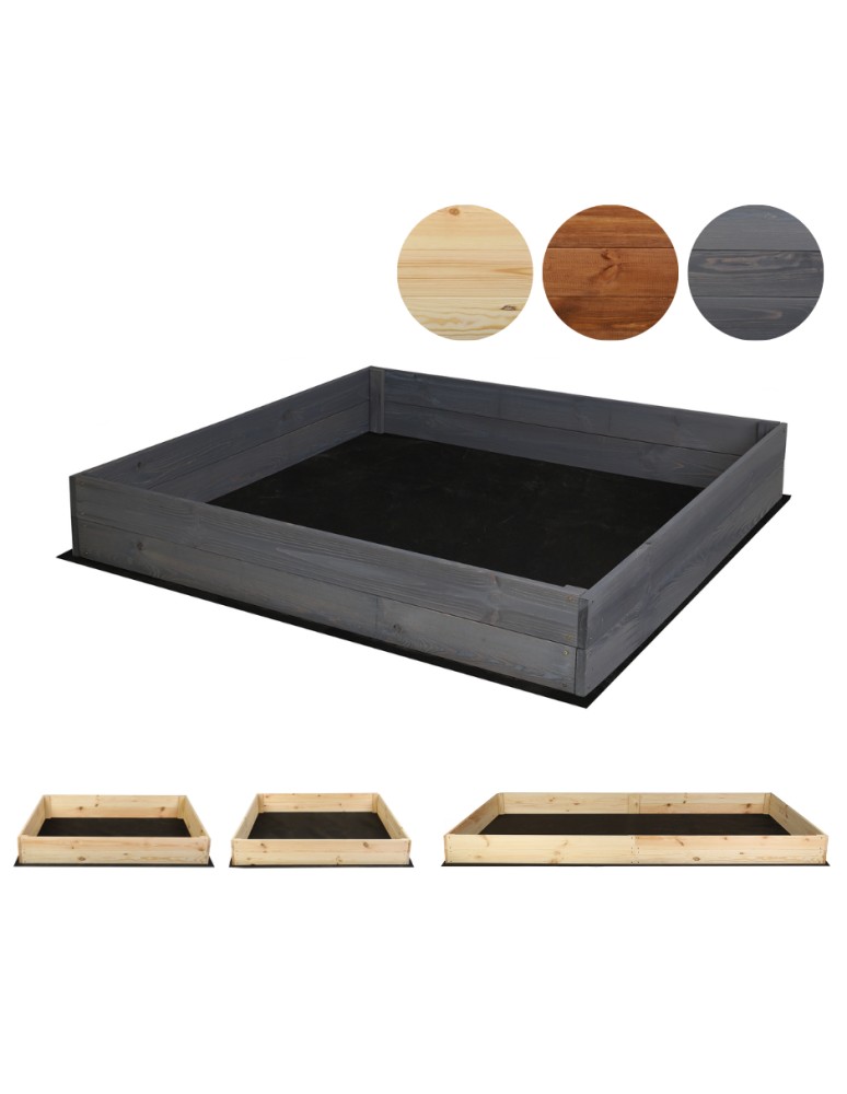 Dom i ogród - Skrzynia na warzywa ZP06 /18x83x80 cm/ Szara - produkt MODO24.PL 1