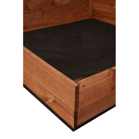 Skrzynia na warzywa ZP06 /18x103x100 cm/ Brązowa