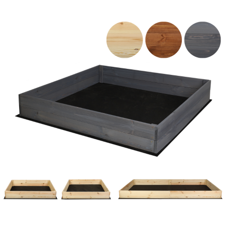 Skrzynia na warzywa ZP06 /18x103x100 cm/ Szara