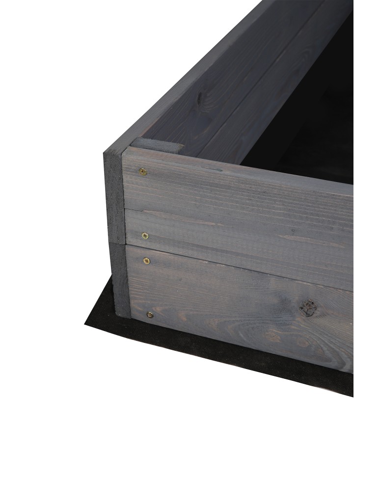 Dom i ogród - Skrzynia na warzywa ZP06 /18x103x100 cm/ Szara - product MODO24.PL 5