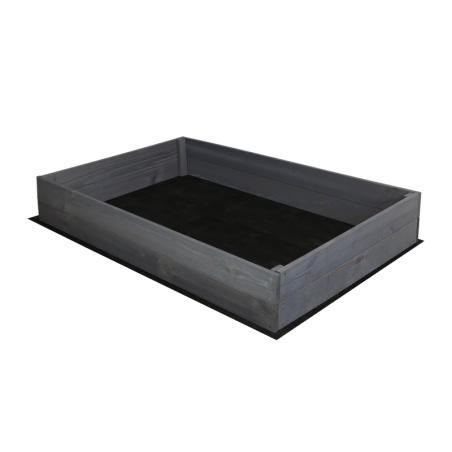 Skrzynia na warzywa ZP06 /18x120x80 cm/ Szara