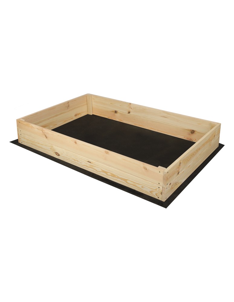 Dom i ogród - Skrzynia na warzywa ZP06 /18x120x80 cm/ Naturalna - product MODO24.PL 4