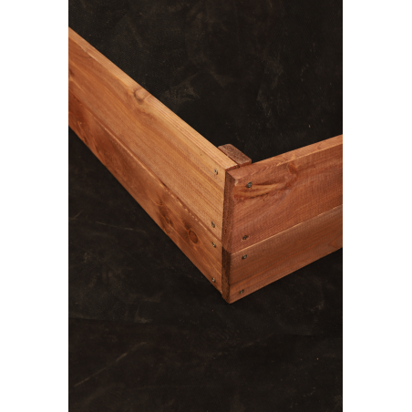 Skrzynia na warzywa ZP06 /18x120x100 cm/ Brązowa