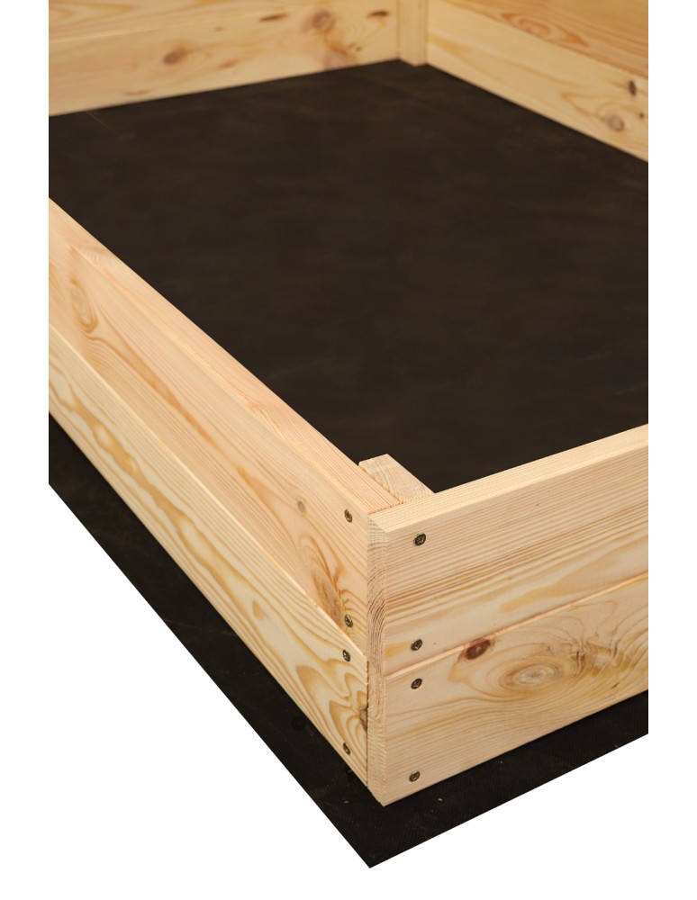 Dom i ogród - Skrzynia na warzywa ZP06 /18x120x100 cm/ Naturalna - product MODO24.PL 5