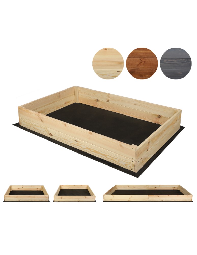 Dom i ogród - Skrzynia na warzywa ZP06 /18x120x117 cm/ Naturalna - produkt MODO24.PL 1