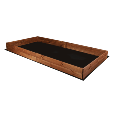 Skrzynia na warzywa ZP06 /18x163x117 cm/ Brązowa