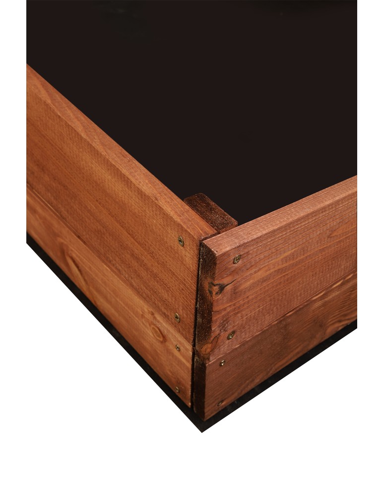 Dom i ogród - Duża skrzynia na warzywa ZP06 /18x203x117 cm/ Brązowa - product MODO24.PL 5