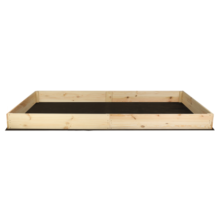 Wielka skrzynia na warzywa ZP06 /18x237x100 cm/ Naturalna