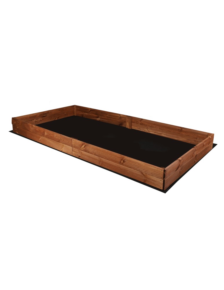 Dom i ogród - Wielka skrzynia na warzywa ZP06 /18x237x117 cm/ Brązowa - product MODO24.PL 4