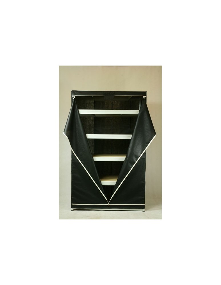 Pokrowce na Regały - Czarny Pokrowiec na Regał - Szyty na Miarę - Uniwersalny - product MODO24.PL 4