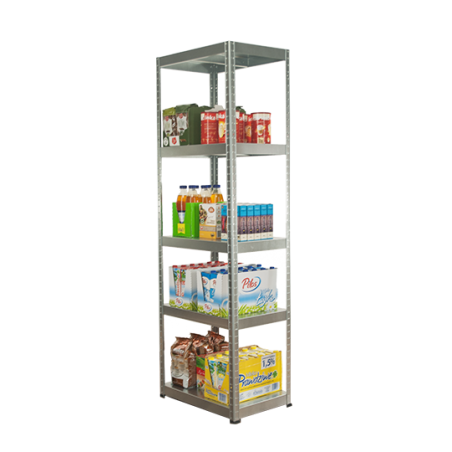 Regał metalowy ELARA 180x60x40 5p ocynk