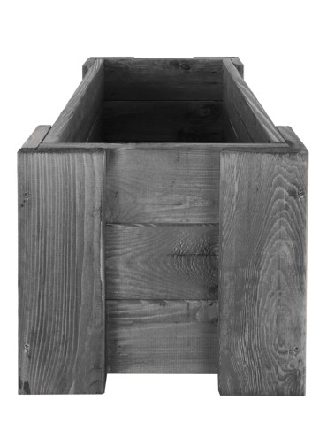 Drewniana skrzynia balkonowa RDF /szer. 60cm/ Szara - product 2