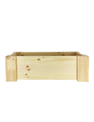 Drewniana skrzynia balkonowa RDF /szer. 80cm/ Naturalna - product 2