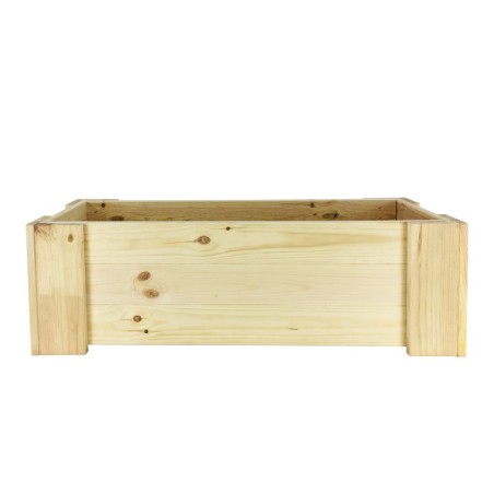 Drewniana skrzynia balkonowa RDF /szer. 80cm/ Naturalna