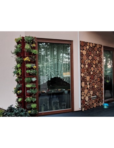 Drewniane Panele Ścienne/ Panele z Plastrów - Ozdobny Panel Ścienny ⭑ Plastry MIX POLSKICH LASÓW ⭑ 1 sztuka - product 10