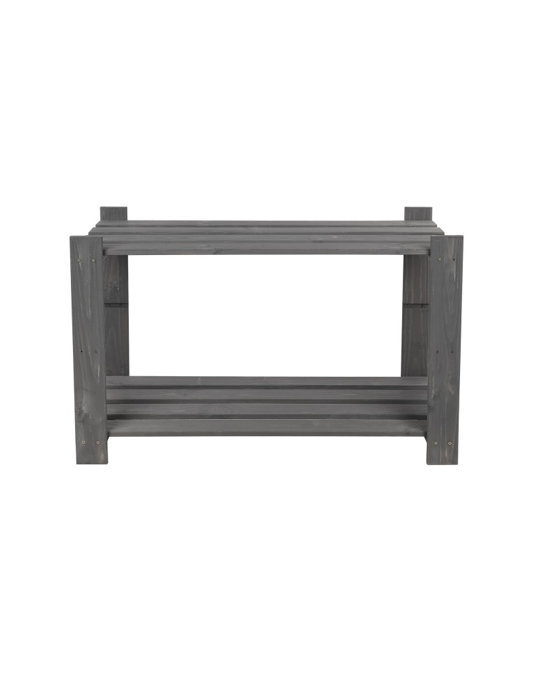 regały seria B - Regał B na książki buty drewniany 50X80X38 2p Szary - product MODO24.PL 12