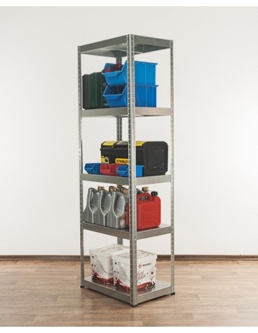 Elara - Regał metalowy ELARA 180x60x40 5p ocynk - product 9