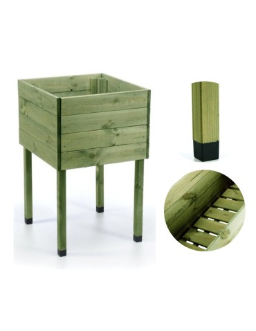 Donica donice ogrodowe BRD 50x50 zielona zielnik