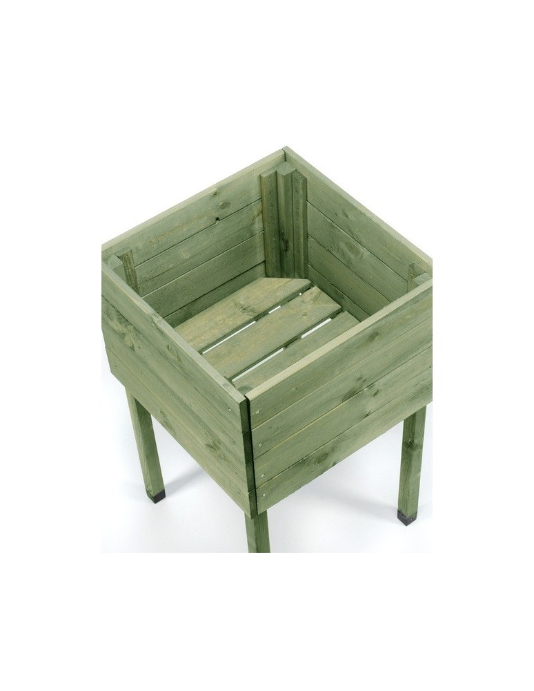 Kwietniki i donice - Donica donice ogrodowe BRD 50x50 zielona zielnik - product MODO24.PL 4