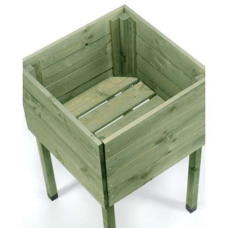 Donica donice ogrodowe BRD 50x50 zielona zielnik