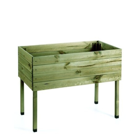 Donica donice ogrodowe BRD 80x100x50 impregnowany zielony zielnik