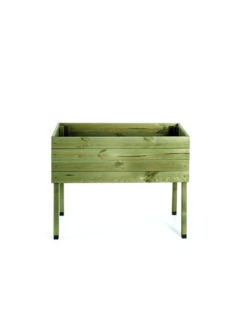 Kwietniki i donice - Donica donice ogrodowe BRD 80x100x50 impregnowany zielony zielnik - product MODO24.PL 6