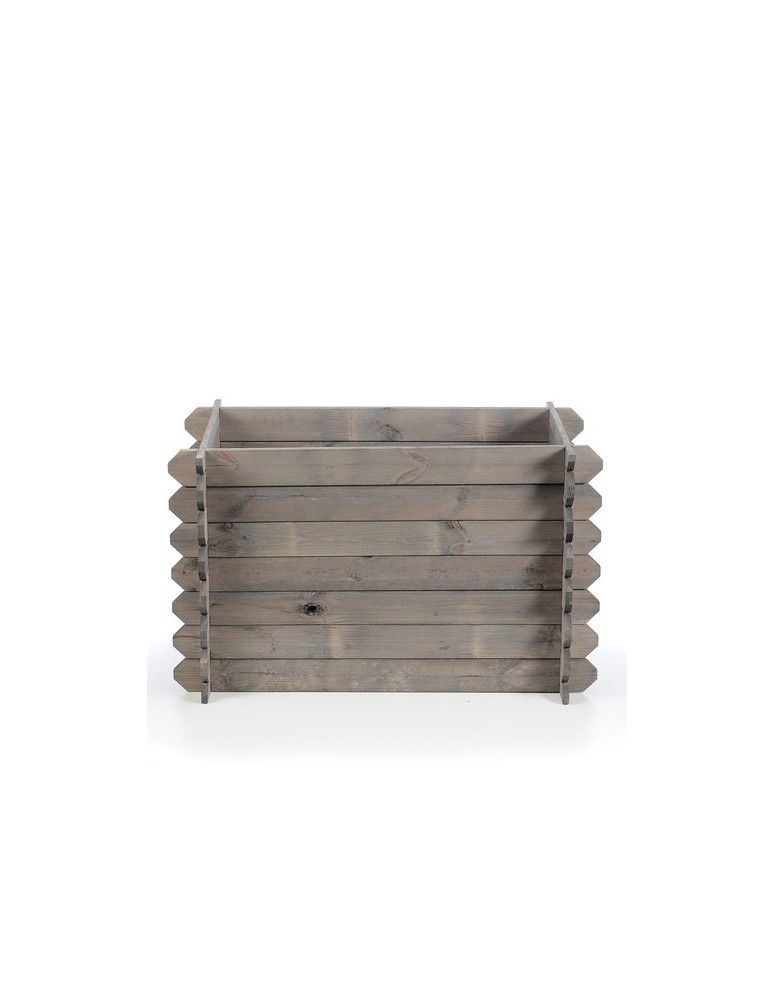 Kwietniki i donice - Donica donice ogrodowe BRD 57,5x115x60 impregnowany szary zielnik - product MODO24.PL 2