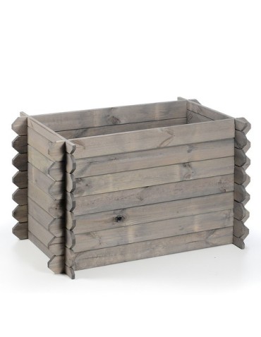 Kwietniki i donice - Donica donice ogrodowe BRD 57,5x115x60 impregnowany szary zielnik - product 3