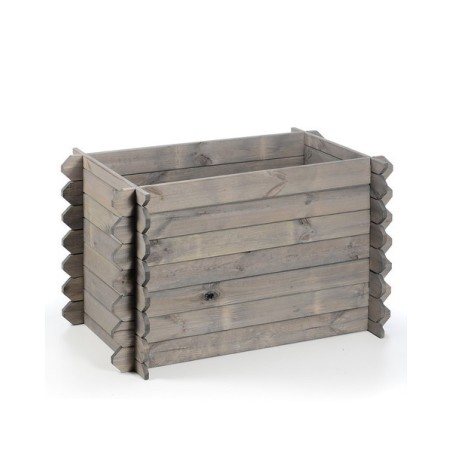 Donica donice ogrodowe BRD 57,5x115x60 impregnowany szary zielnik