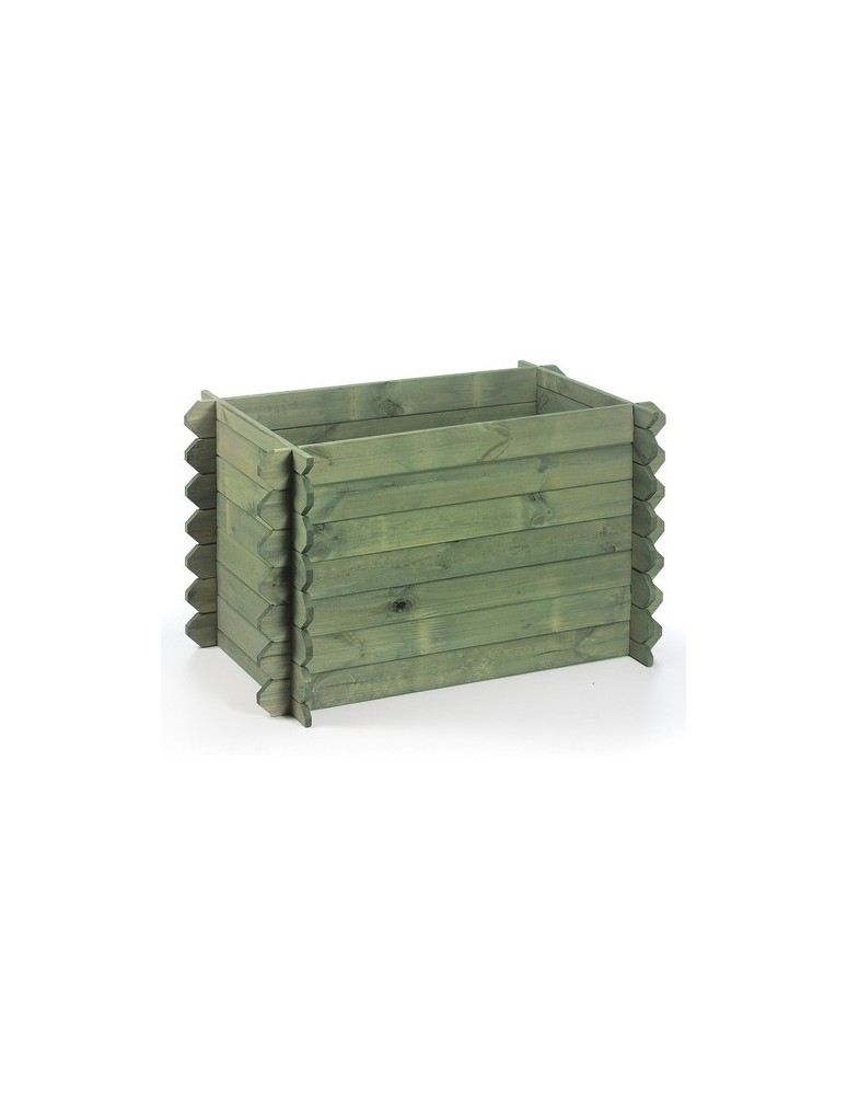 Kwietniki i donice - Donica donice ogrodowe BRD 57,5x115x60 impregnowany zielony zielnik - product MODO24.PL 3