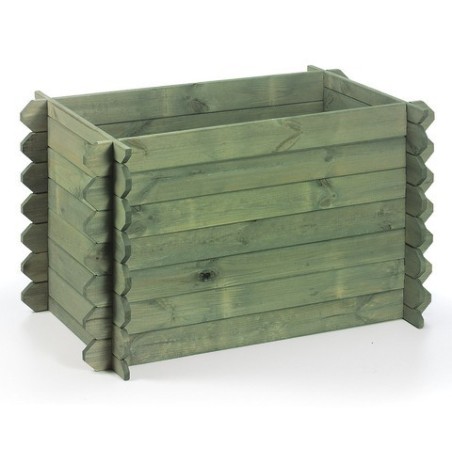 Donica donice ogrodowe BRD 57,5x115x60 impregnowany zielony zielnik