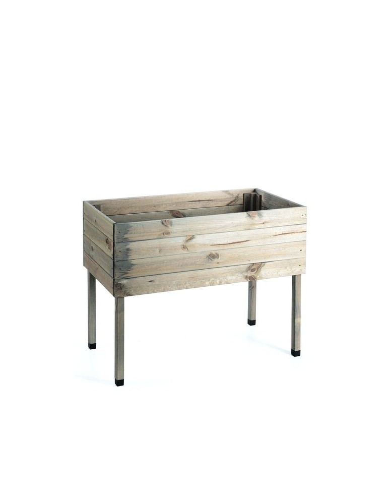 Kwietniki i donice - Donica donice ogrodowe BRD 100x50 impregnowany szary zielnik - product MODO24.PL 3