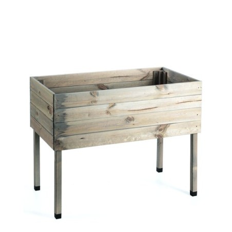 Donica donice ogrodowe BRD 100x50 impregnowany szary zielnik