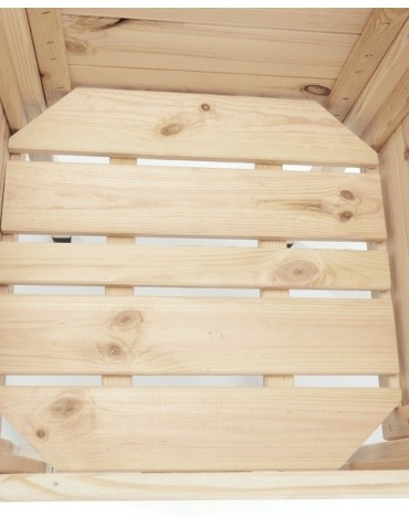 Kwietniki i donice - Donica donice ogrodowe BRD 100x50 surowa warzywniak zielnik - product 6