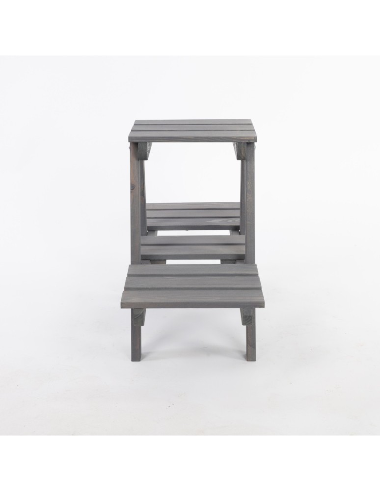 Kwietniki i donice - Stojak drewniany na kwiaty kwietnik drewniany na doniczki regał ażurowy - product MODO24.PL 5