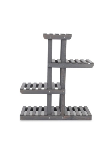 Kwietniki i donice - Regał na kwiaty drewniany stojak na doniczki kwietnik na rośliny SOLIDNY - product 3