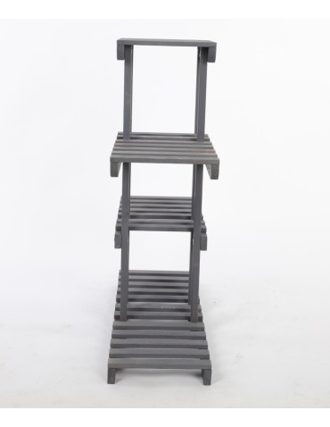 Kwietniki i donice - Regał na kwiaty drewniany stojak na doniczki kwietnik na rośliny SOLIDNY - product 5