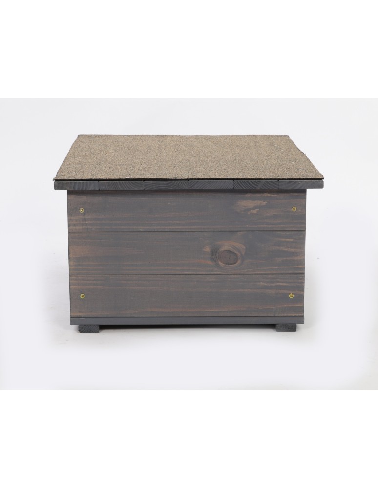 Hotele, Karmniki, Domki - Domek dla jeża - domek lęgowy, budka, schron, gniazdo dla jeży TRWAŁY DUŻY - product MODO24.PL 4