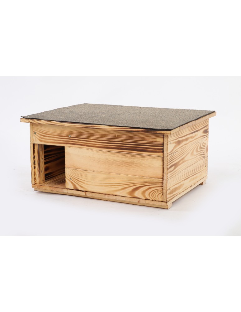 Hotele, Karmniki, Domki - Domek dla jeży - domek lęgowy, budka, schron, gniazdo dla jeży - SOLIDNY DUŻY - product MODO24.PL 2