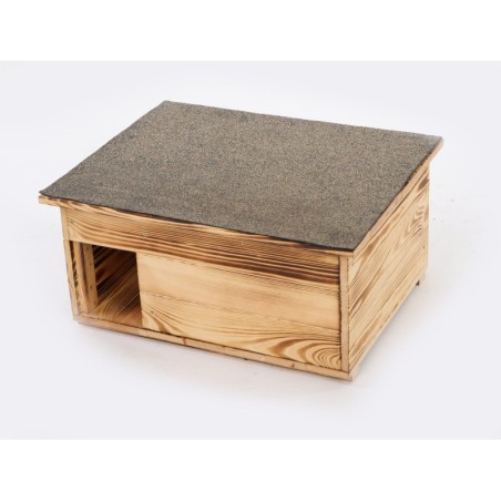 Domek dla jeży - domek lęgowy, budka, schron, gniazdo dla jeży - SOLIDNY DUŻY