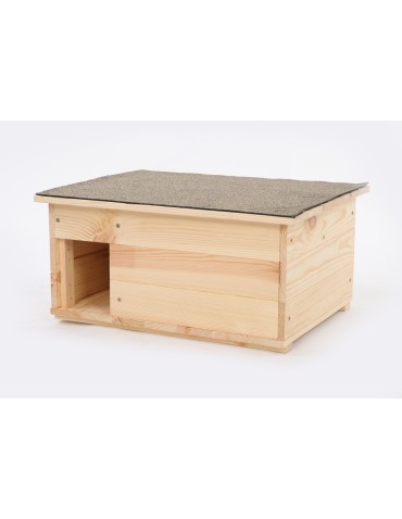 Ekologiczny solidny domek dla jeża - jeży budka lęgowa, schron, gniazdo DUŻY EKO SOLIDNY - product 2