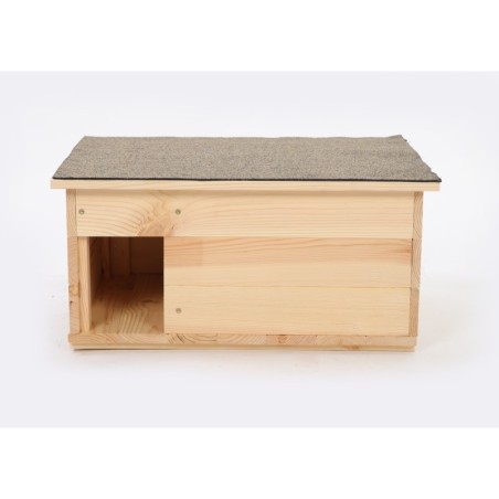 Ekologiczny solidny domek dla jeża - jeży budka lęgowa, schron, gniazdo DUŻY EKO SOLIDNY