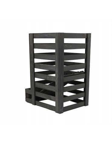 Dom i ogród - Drewniany regał na warzywa RZ01 - Szary - product 5