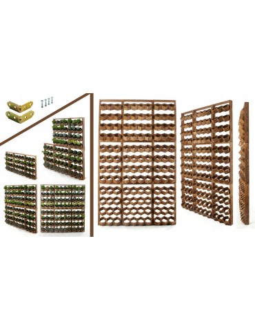 Kwietniki i donice - Drewniany ziołownik wertykalny RD-8/2x3 - Natur - product 8